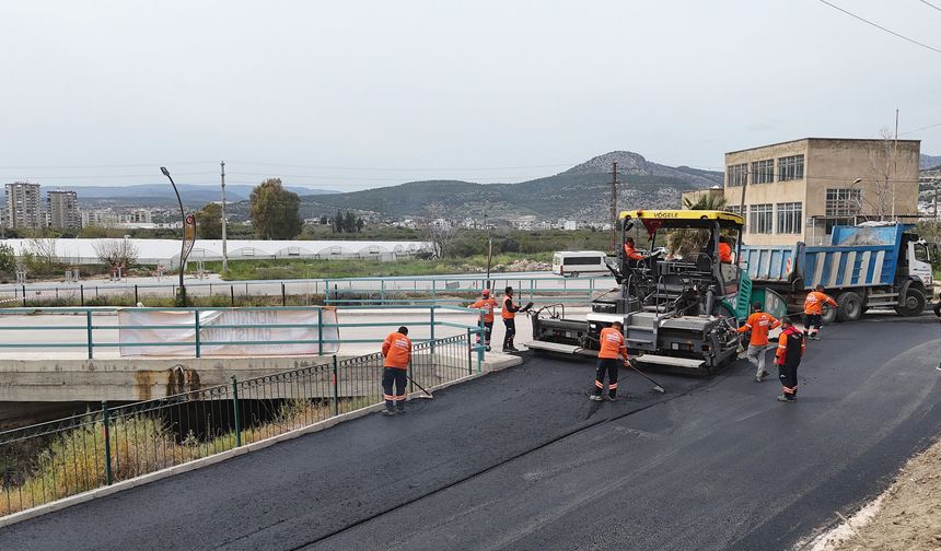 MERSİN BÜYÜKŞEHİR İLE SİLİFKE’DE YOLLAR YENİLENDİ