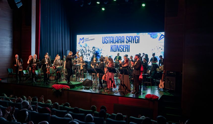MERSİN’DE ‘USTALARA SAYGI’ GECESİ: KENT ORKESTRASI’NDAN DUYGU DOLU KONSER