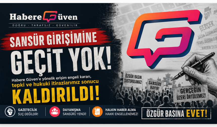 Habere Güven’e Sansür Girişimi Geri Çekildi: Dayanışma Kazandı