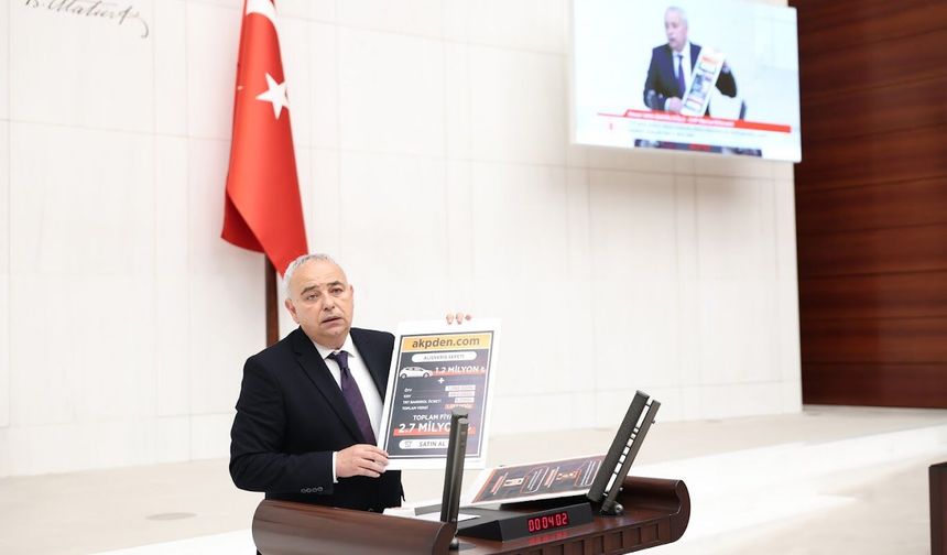 CHP'li Ahmet Vehbi Bakırlıoğlu, “Emekliye yok, sermayeye af var”