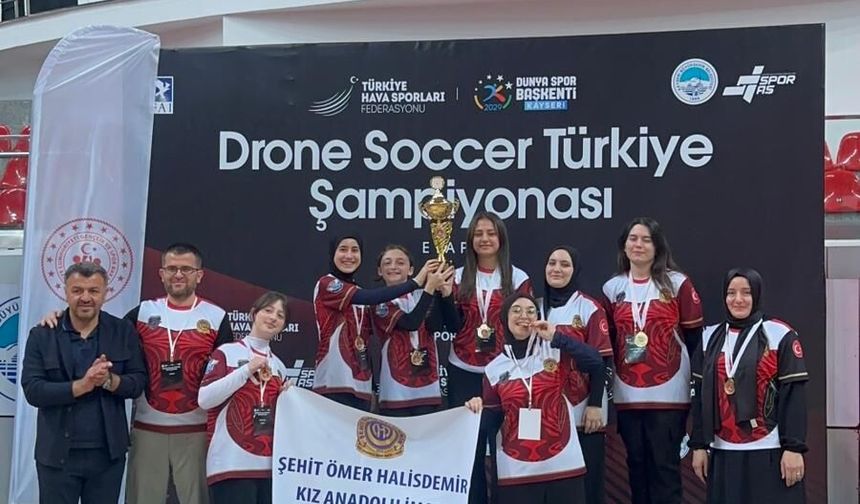 Drone Soccer Türkiye Şampiyonu İmam Hatip Okulundan Çıktı!