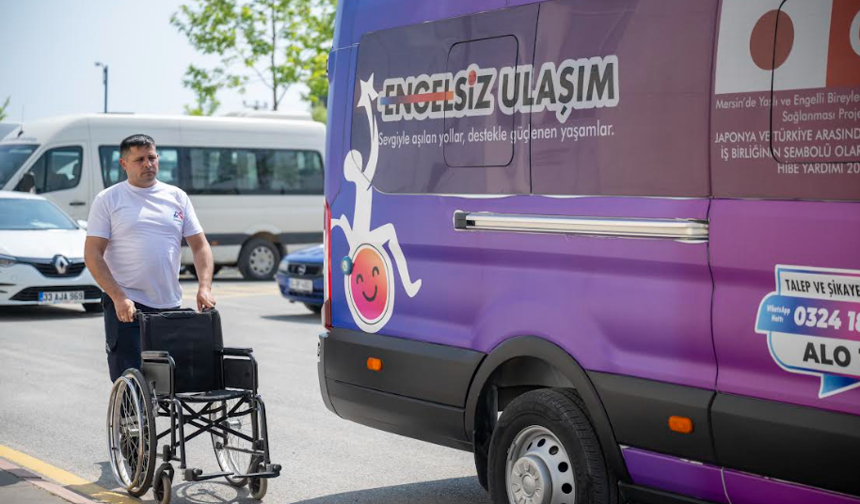 MERSİN BÜYÜKŞEHİR’DEN ENGELLİ VATANDAŞLARA MALZEME DESTEĞİ