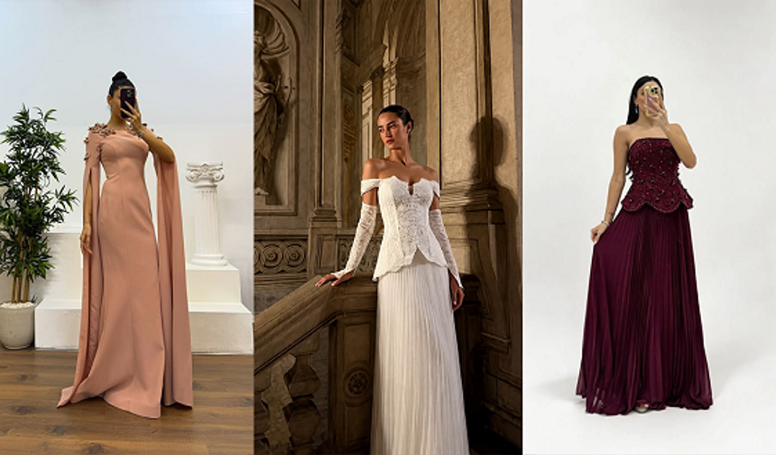 Abiye, Nikah Elbisesi ve Pudra Abiye Şıklığı