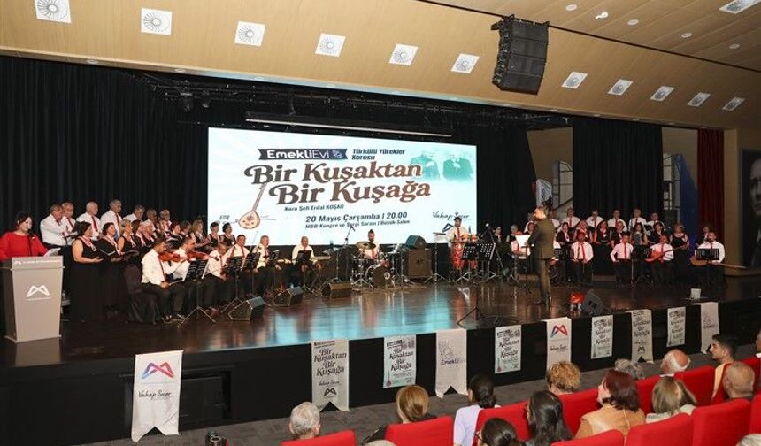 MERSİN BÜYÜKŞEHİR KUŞAKLARI TÜRKÜLERLE BULUŞTURDU