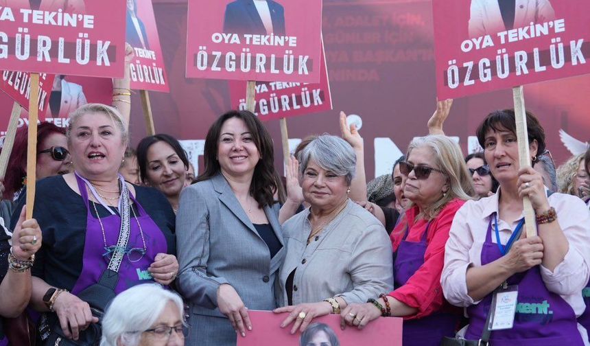 “Seyhan Halkının İradesi Esir Alınamaz”: Oya Tekin’in Tutukluluğuna Karşı Adana’da Miting