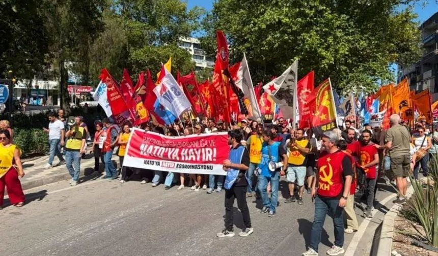 NATO’ya Hayır Koordinasyonu İzmir, İstanbul ve Ankara’da sokağa çıktı: İstenmiyorsunuz