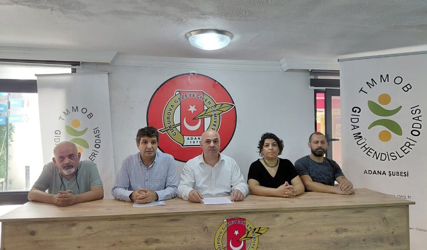 Adana'dan Güvenli Gıda Çağrısı: “Tarladan Sofraya Gıda Mühendisi Şart”