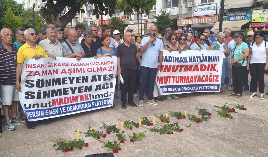 Mersin Emek ve Demokrasi Platformu: “Sivas Katliamı Unutmadık, Unutturmayacağız”