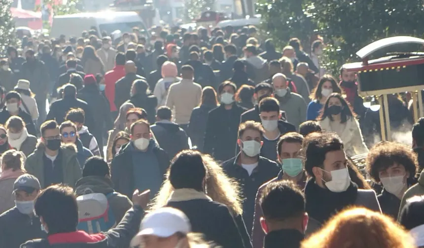 Türkiye Nüfusu 86 Milyon 92 Bin 168 Kişi: Dünyada 18. Sırada