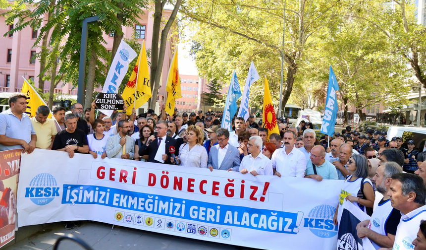 Çerçeve Yasa TBMM’den Geçerken KESK’li KHK’liler Görmezden Gelinmemeli