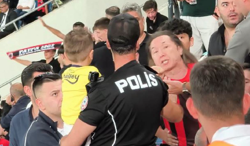 Dört yaşındaki çocuğun üzerindeki Fenerbahçe formasını zorla çıkarmaya çalışan kişi gözaltında