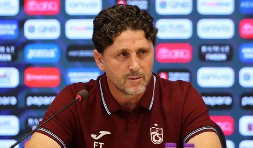Fatih Tekke'nin istifası kabul edilmedi: Trabzonspor'da yeni hedef belli