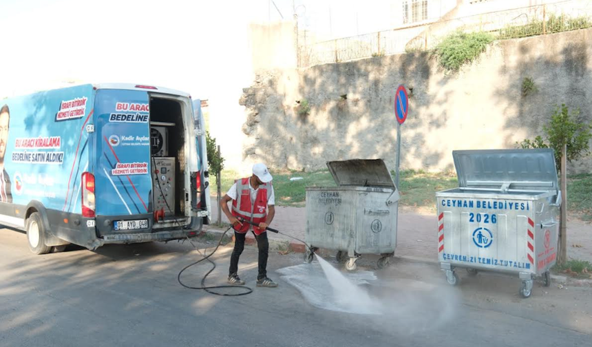 Ceyhan Belediyesi Temizlik Altyapısını Güçlendiriyor