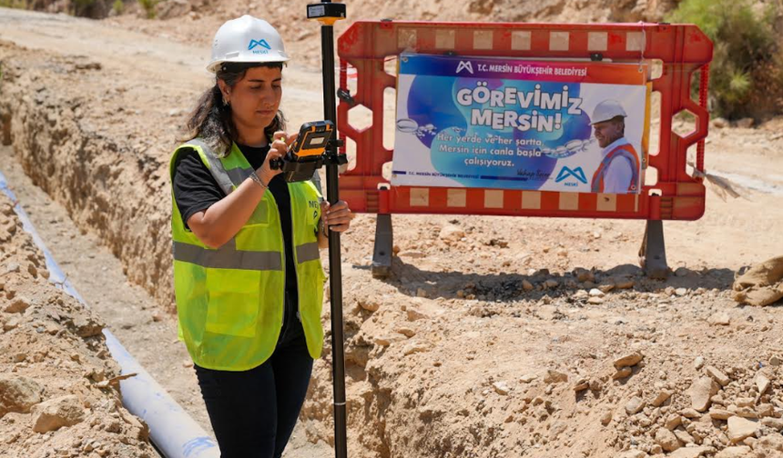 MESKİ’DEN ANAMUR’DA İÇME SUYU BASINÇ SORUNUNA KALICI ÇÖZÜM