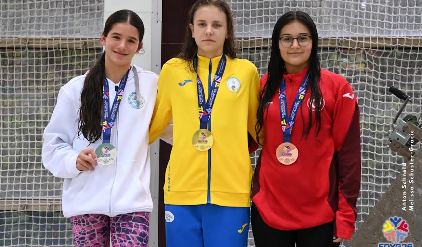 Eskişehir’in Gururu İdil Bengisu’dan Avrupa’da Bir Madalya Daha