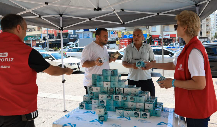 BÜYÜKŞEHİR’DEN MEVLİT KANDİLİ’NDE 15 BİN KANDİL SİMİDİ İKRAMI