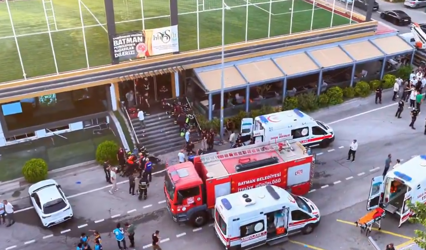 Batman’da Spor Salonunda Yangın: 2 Kişi Hayatını Kaybetti