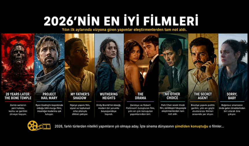 2026 sinemasına damga vuran filmler belli oldu