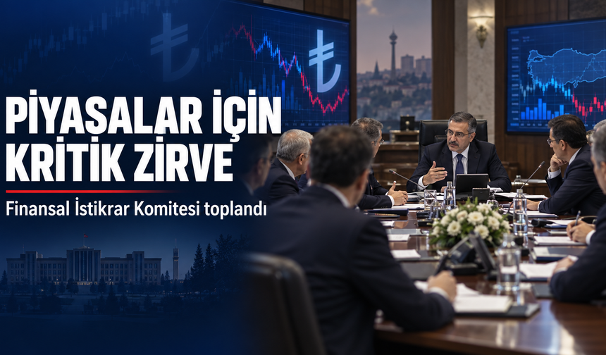 Piyasalardaki Hareketlilik Sonrası Kritik Zirve: Finansal İstikrar Komitesi Toplandı