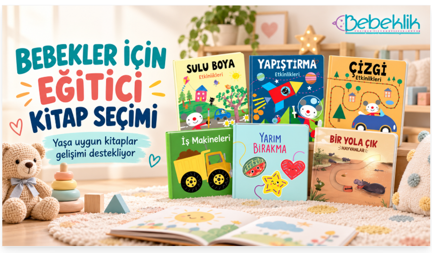 Eğitici Kitaplar: Bebeğinizin Gelişimine Katkı Sağlayan Doğru Seçim Rehberi