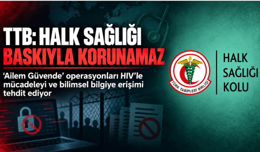 TTB’den “Ailem Güvende” Operasyonlarına Tepki: Halk Sağlığı Baskıyla Korunamaz