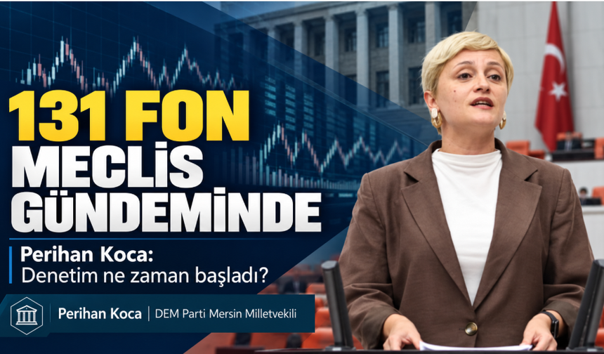 DEM Partili Perihan Koca’dan 131 fon için soru önergesi: “Denetim ne zaman başladı?”