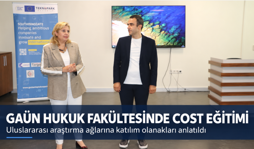 GAÜN Hukuk Fakültesinde uluslararası araştırma ağlarına katılım eğitimi