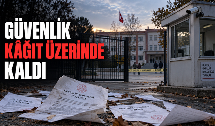 Manisa’daki saldırı “güvenli okul” genelgelerini tartışmaya açtı: Önlemler neden kâğıt üzerinde kalıyor?