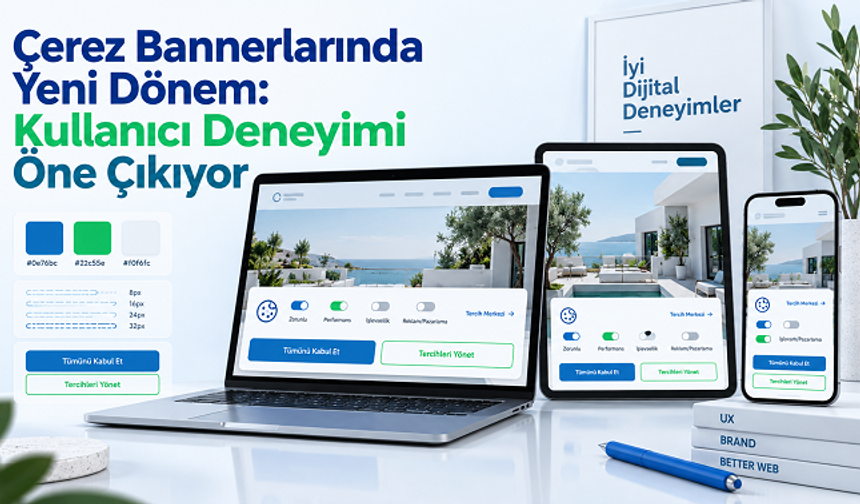 Çerez Bannerlarında Yeni Dönem: Kullanıcı Deneyimi Öne Çıkıyor