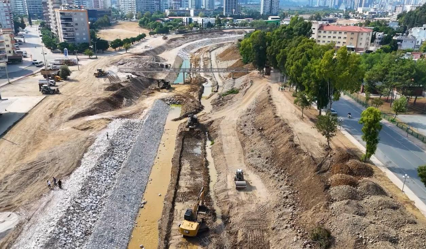 Mersin’in yeni yaşam koridoru: Müftü Deresi Yaşam Vadisi’nde ilk etap başladı