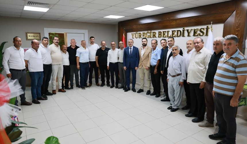 Yüreğir’de muhtarlar mahallelerin taleplerini belediyeye taşıdı