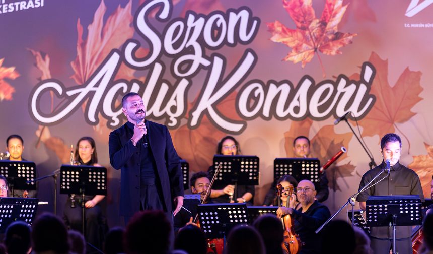 Mersin Büyükşehir Kent Orkestrası Yakamoz Altında Yeni Sanat Sezonunu Açtı