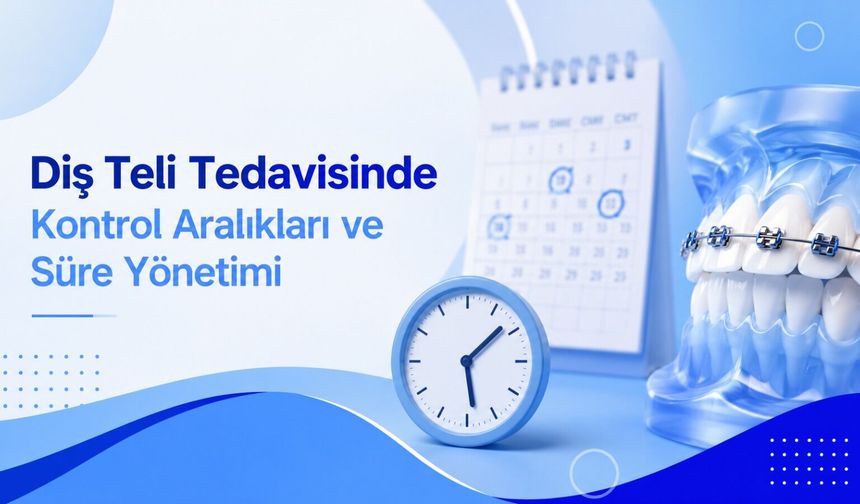 Diş Teli Tedavisinde Kontrol Aralıkları ve Süre Yönetimi