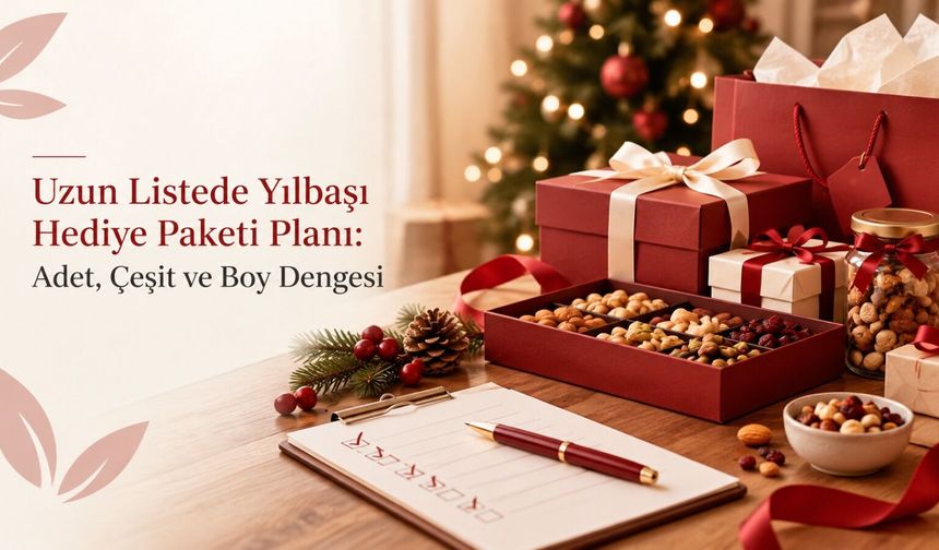 Uzun Listede Yılbaşı Hediye Paketi Planı: Adet, Çeşit ve Boy Dengesi