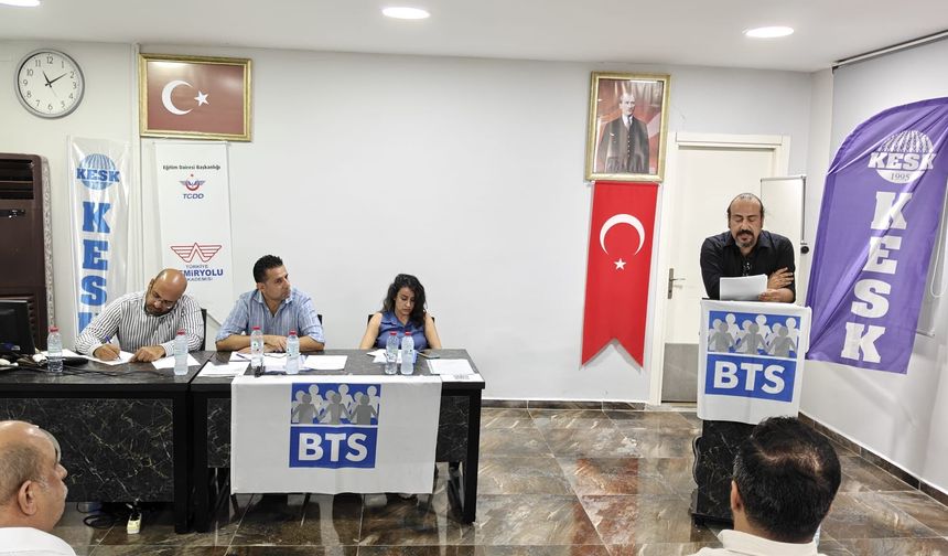 BTS Adana Şubesi 11. Olağan Genel Kurulu’nu gerçekleştirdi: Yeni yönetim organları seçildi