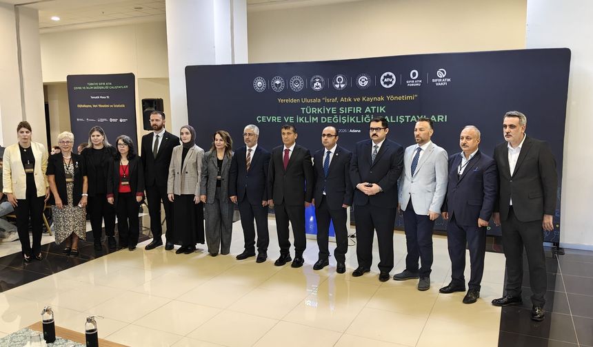 Adana Sıfır Atık Çalıştayı başladı: Su, tarım, sanayi ve iklim için 15 masada çözüm aranıyor