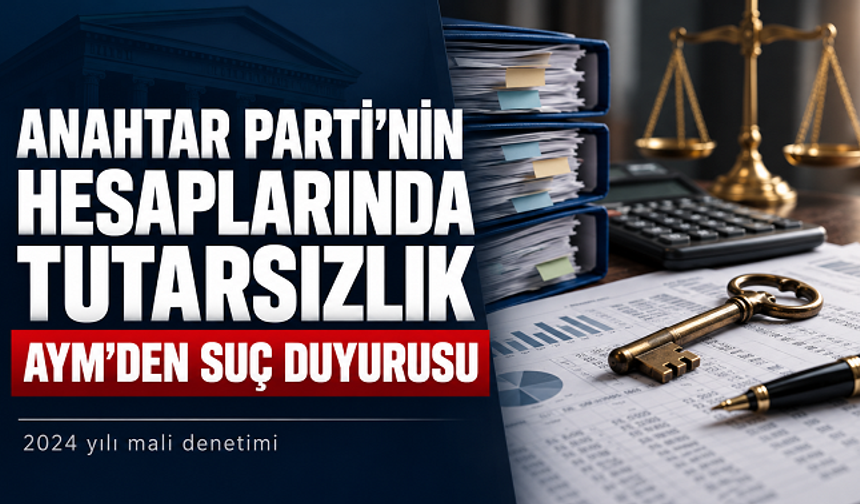 Anahtar Parti’nin hesaplarında tutarsızlık: AYM’den suç duyurusu