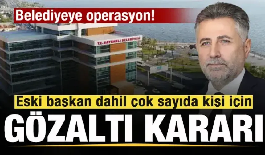 Bayraklı Belediyesi’ne operasyon: Eski başkan Serdar Sandal dahil 45 kişi gözaltına alındı