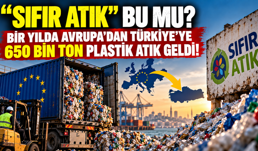 İbrahim Akın’dan “Sıfır Atık” Tepkisi: Türkiye Avrupa’nın Plastik Atık Deposu mu Oluyor?