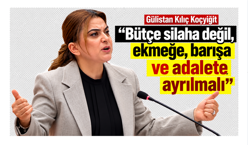 “Barışı Konuşurken Hangi Savaşa Hazırlanıyorsunuz?”