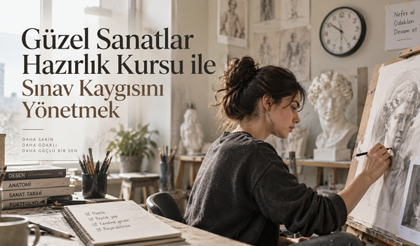 Güzel Sanatlar Hazırlık Kursu ile Sınav Kaygısını Yönetmek