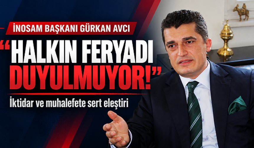 Gürkan Avcı’dan iktidar ve muhalefete: “Kimse halkı kurtarmaya çalışmıyor!”