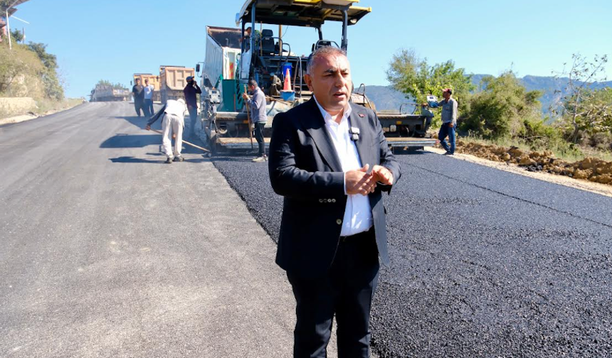 Kozan ve Feke’de 18 köyü bağlayan yolda sona yaklaşılıyor
