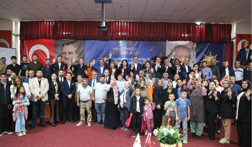 Mustafa Özkan’dan Seyhan ve Sarıçam’da birlik ve saha çalışması vurgusu