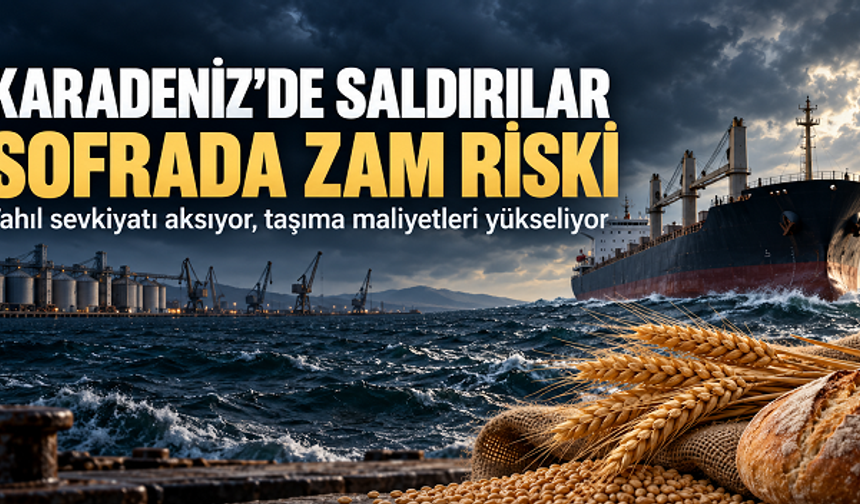 Karadeniz’de saldırılar, sofrada zam riski: Tahıl ticaretinde maliyetler yükseliyor