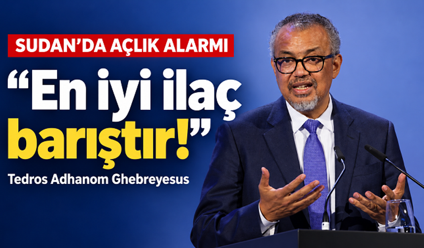 Sudan’da çocuklar açlıkla yaşam mücadelesi veriyor: “En iyi ilaç barıştır!”
