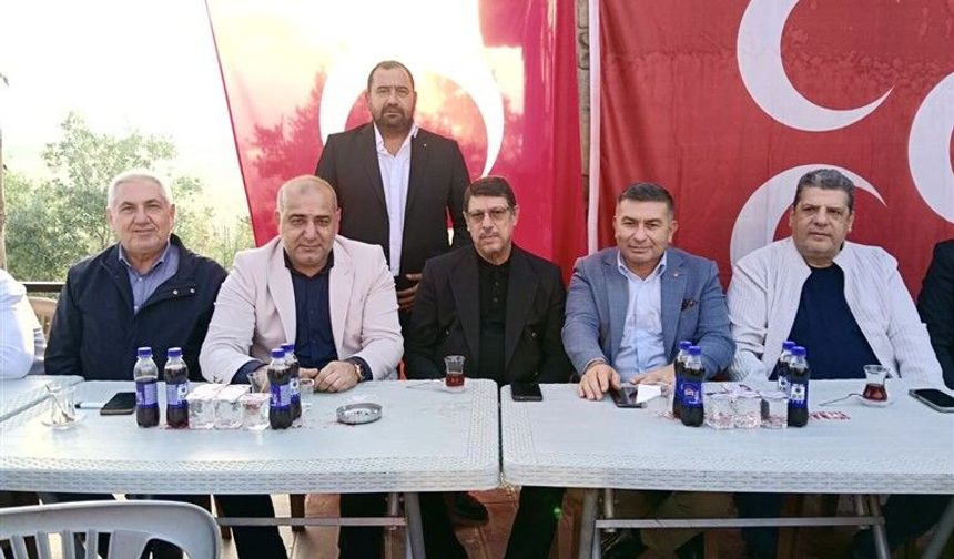 MHP Adana İl Başkanı Hakan Yıldırım, Topaktaş’ta halkın taleplerini dinledi