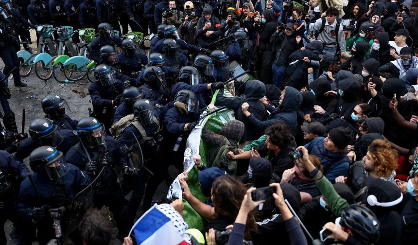 Fransa’da işçi mahallelerinden yükselen öğrenci protestoları toplumsal harekete dönüştü