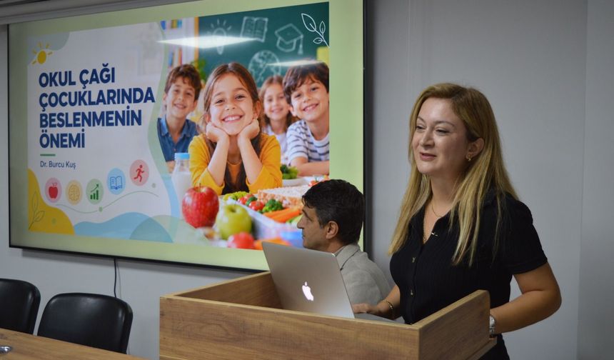 Dr. Burcu Kuş: “Sağlıklı Beslenme Çocukların Gelişimi ve Eğitimde Eşitlik İçin Vazgeçilmez”
