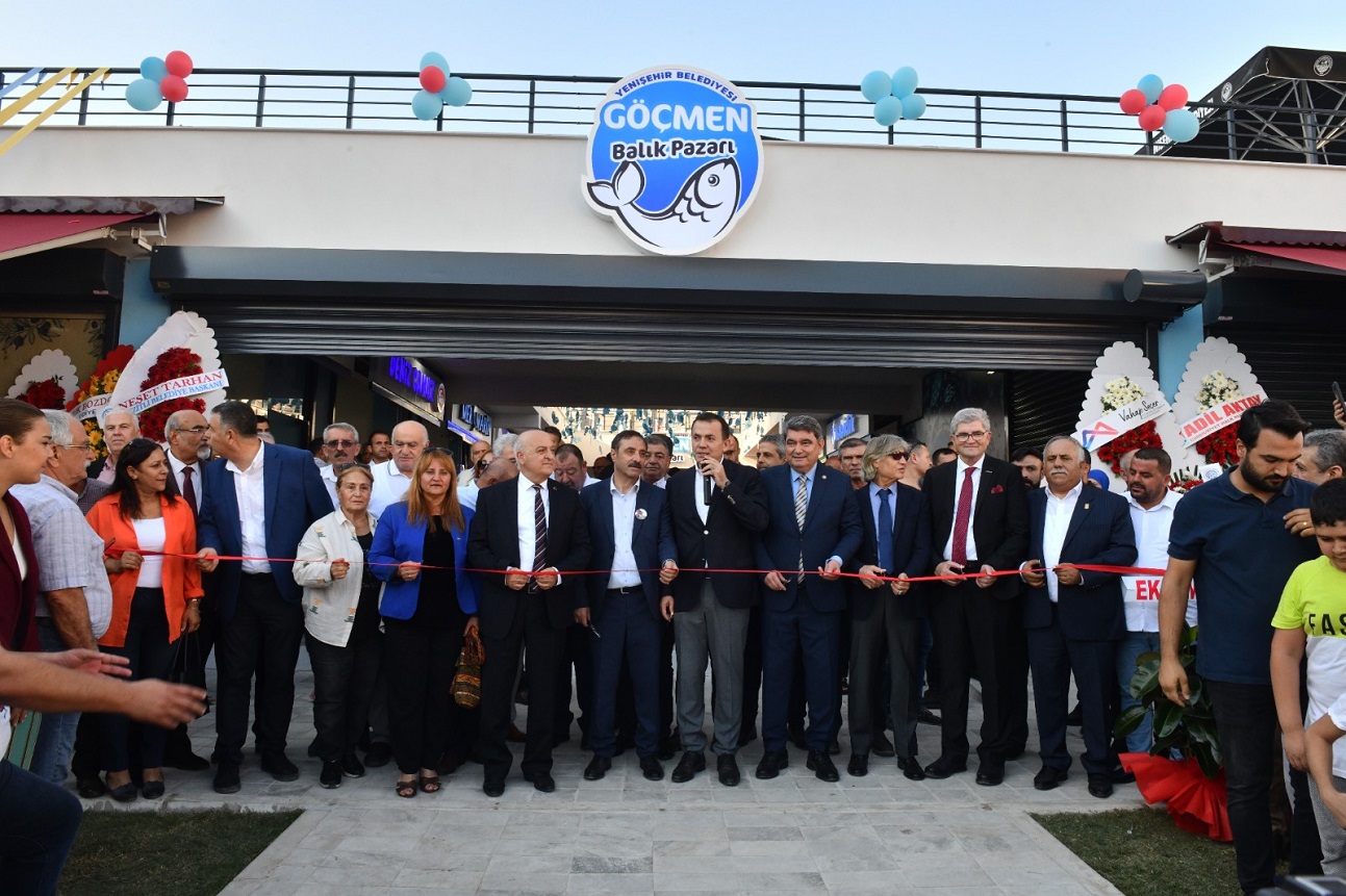 Yenişehir Belediyesi Göçmen Balık Pazarı açıldı (14)